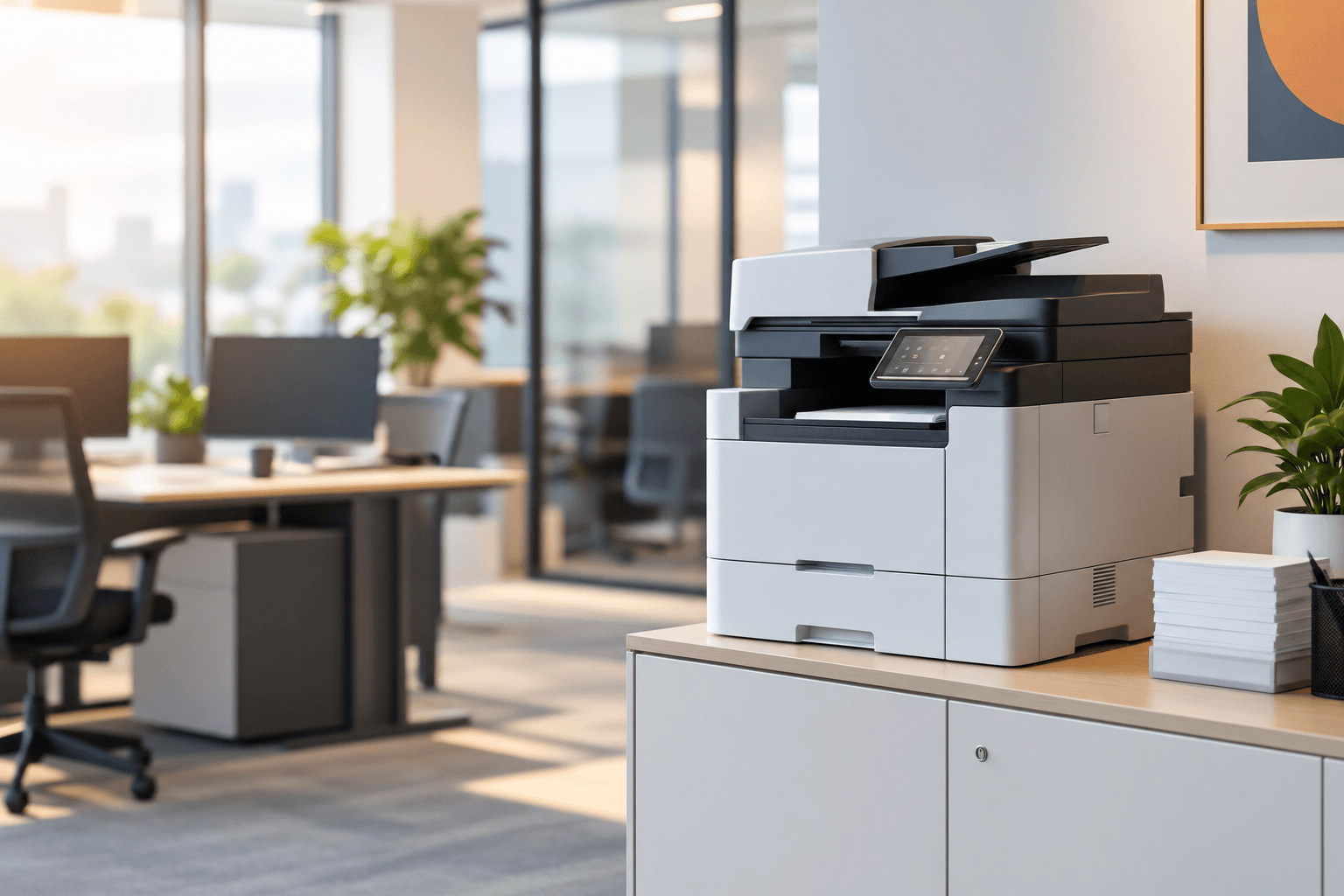 A modern office print environment