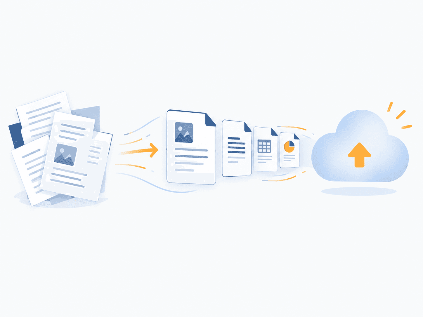 Scan-to-cloud document workflow