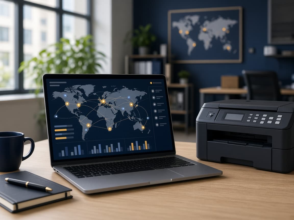 Multi-location printer rollout