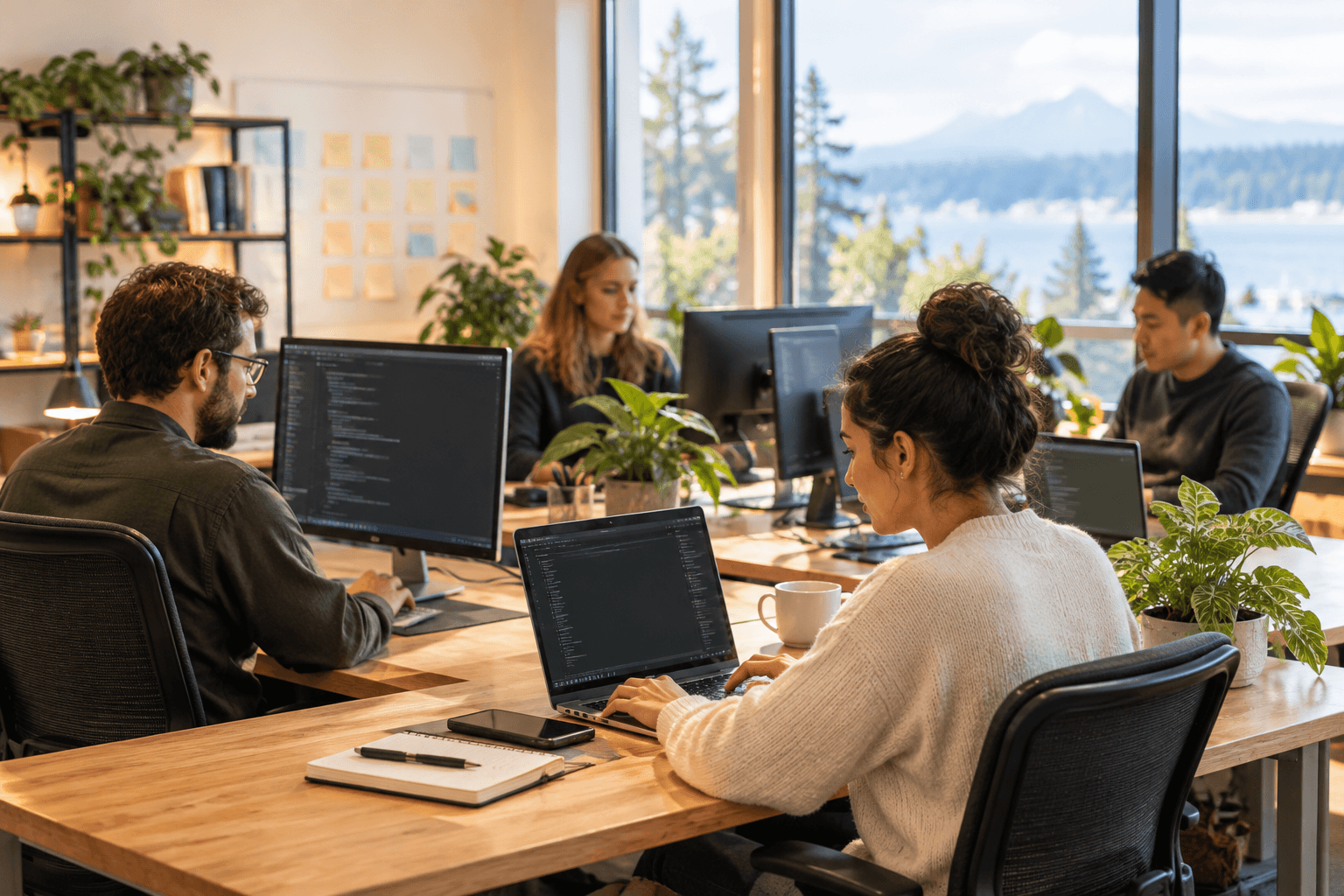 The Busy Bee Solutions team at work